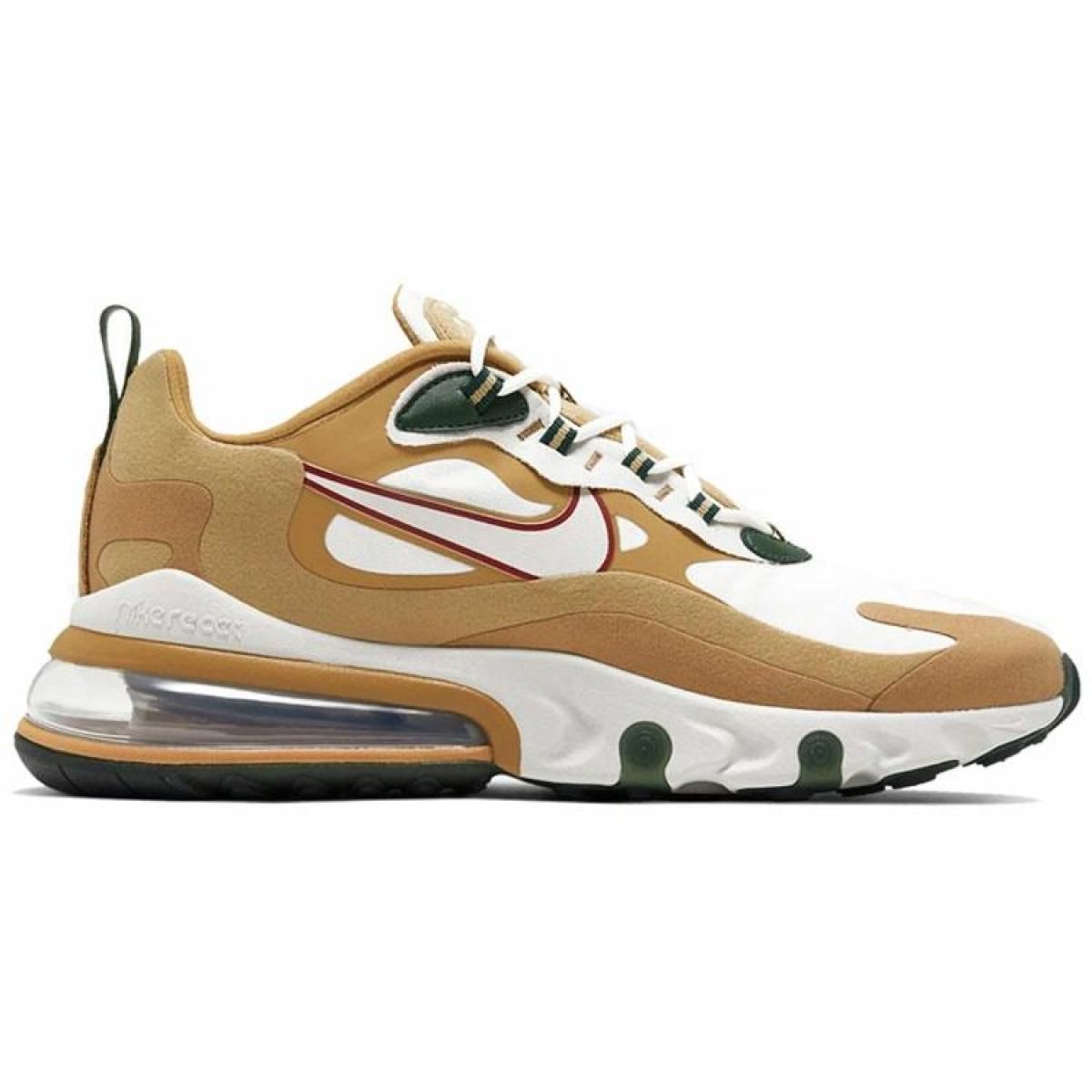 Мужские кроссовки Nike Air Max 270 React Reggae Wheat