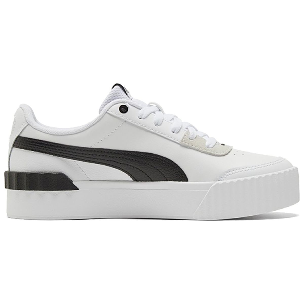 Женские кеды Puma Carina Lift White/Black/Grey