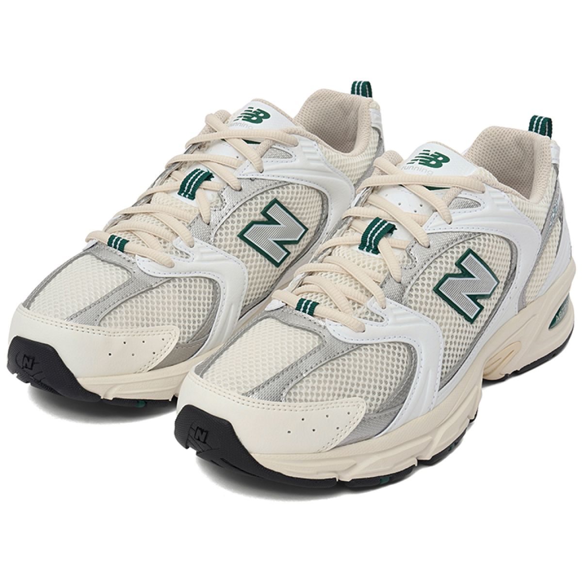 Кроссовки New Balance 530 White/Green/Cream