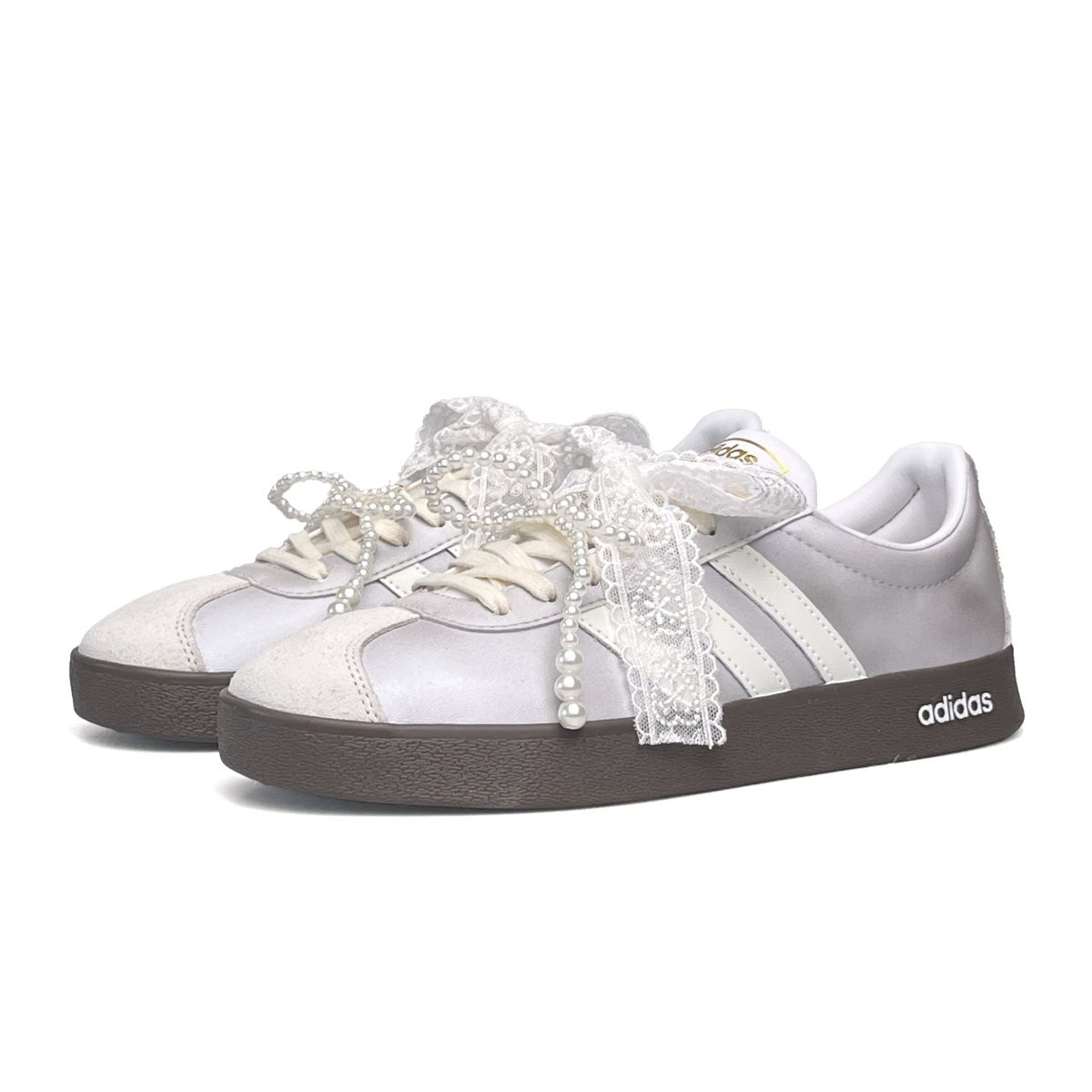 Кроссовки Adidas Originals VL Court 2.0 Silver/White
