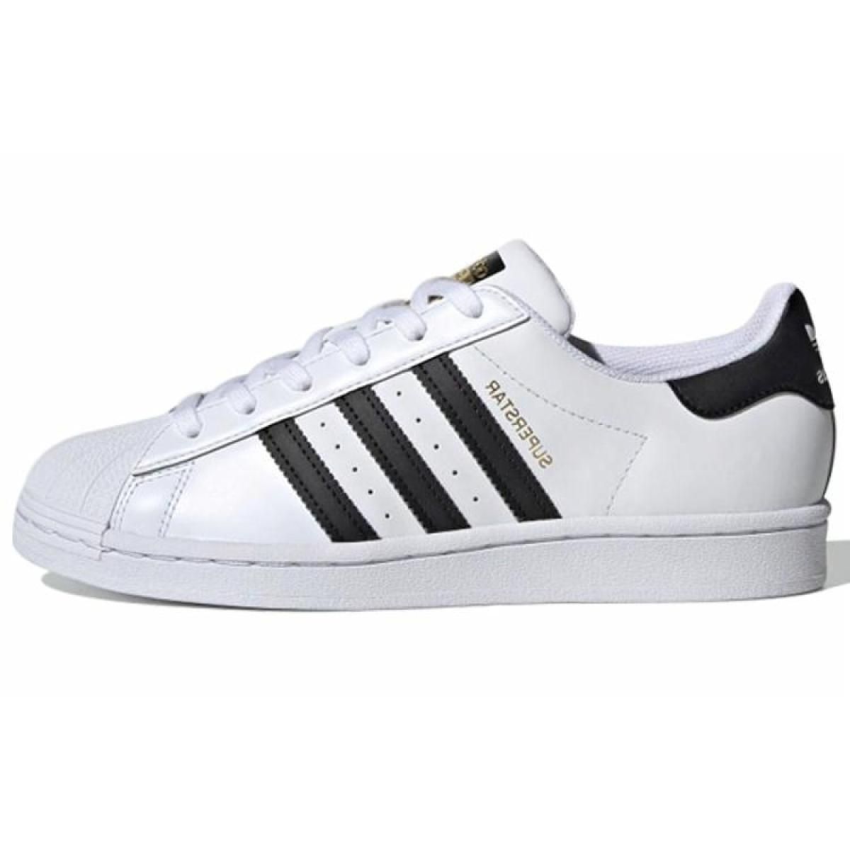 Женские Кеды Adidas Originals Superstar White/Black