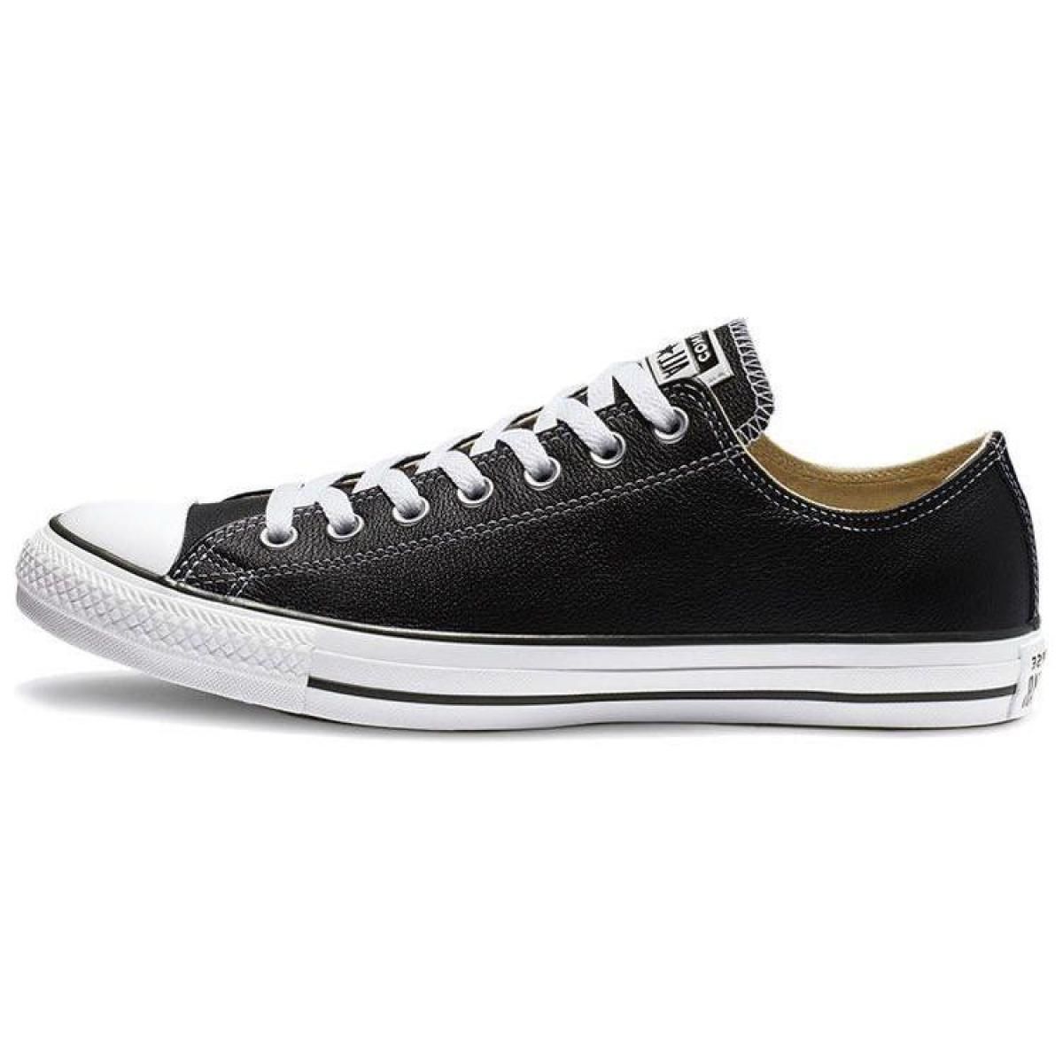Кеды Converse Chuck Taylor All Star Leather Low Top Black