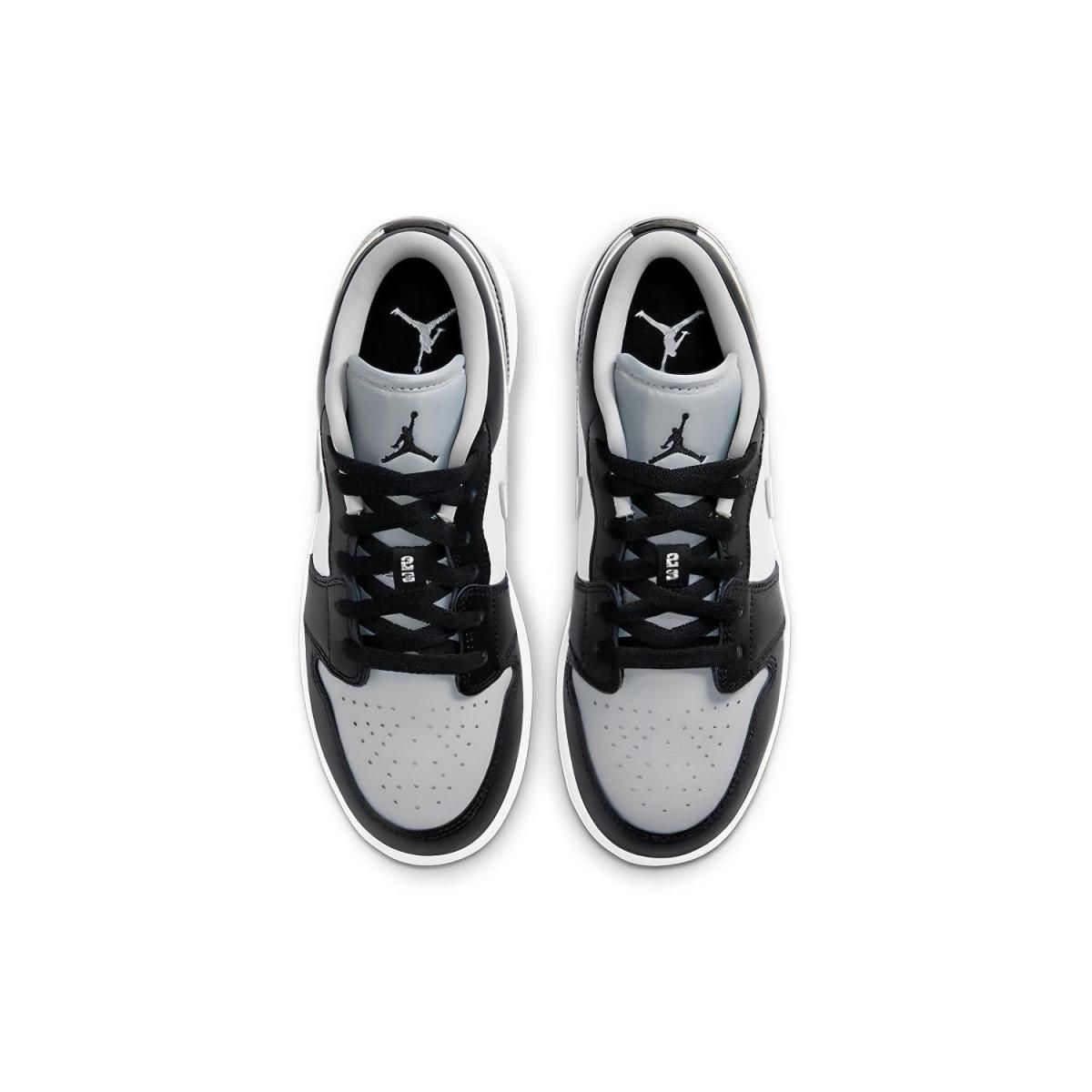 Подростковые кроссовки Air Jordan 1 Shadow Low "Grey Toe" GS