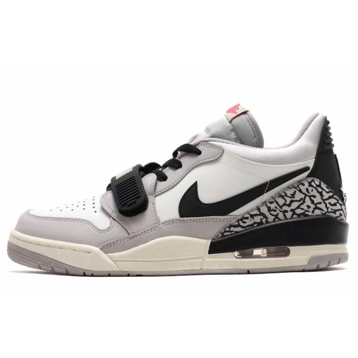 Мужские кроссовки Air Jordan Legacy 312 Low Grey/Black/White