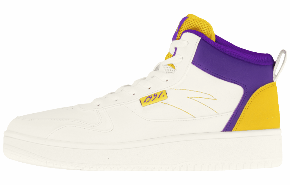 Мужские кроссовки Anta Ivory White/Iridescent Purple/Ginger Yellow