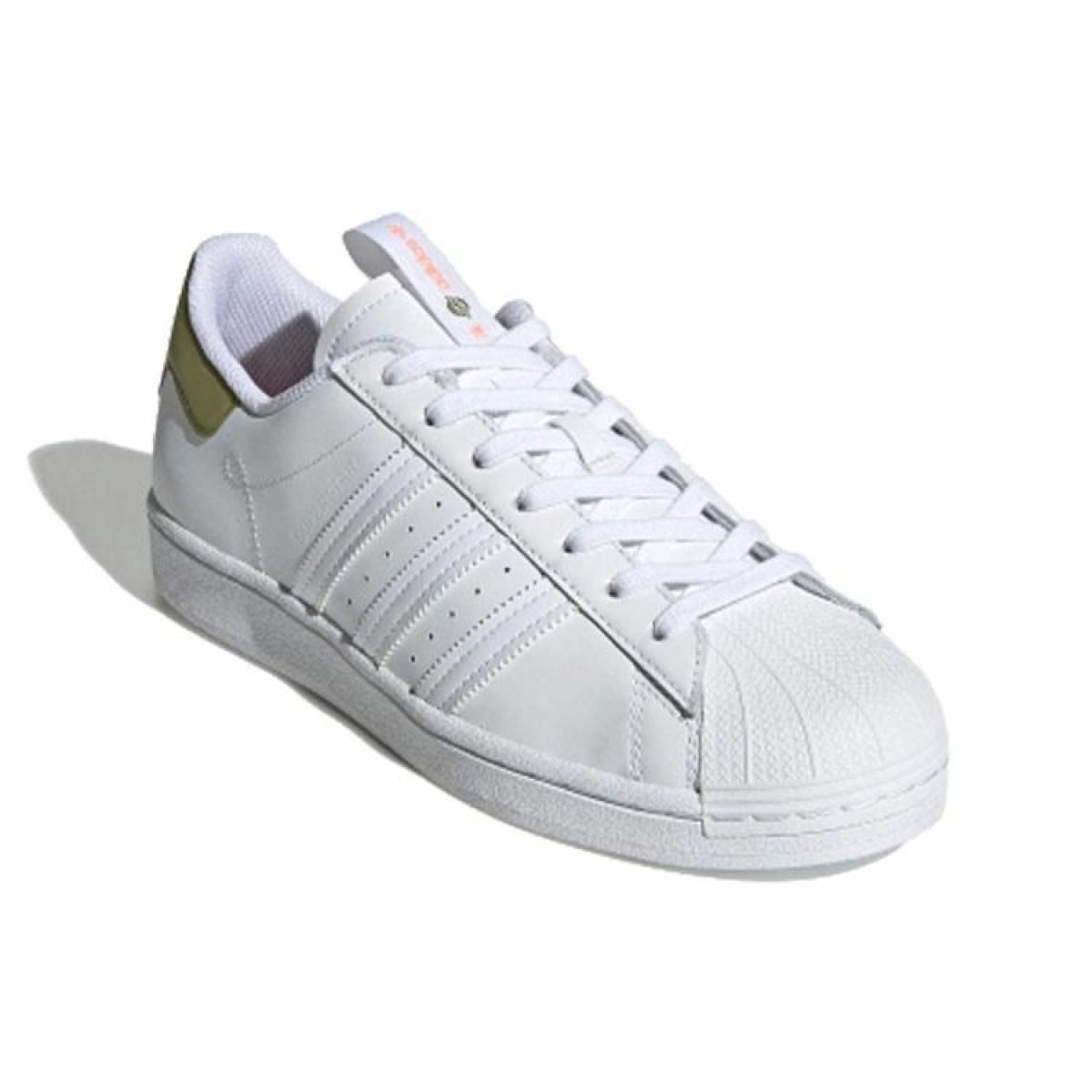 Кеды Adidas Originals Superstar White/Khaki