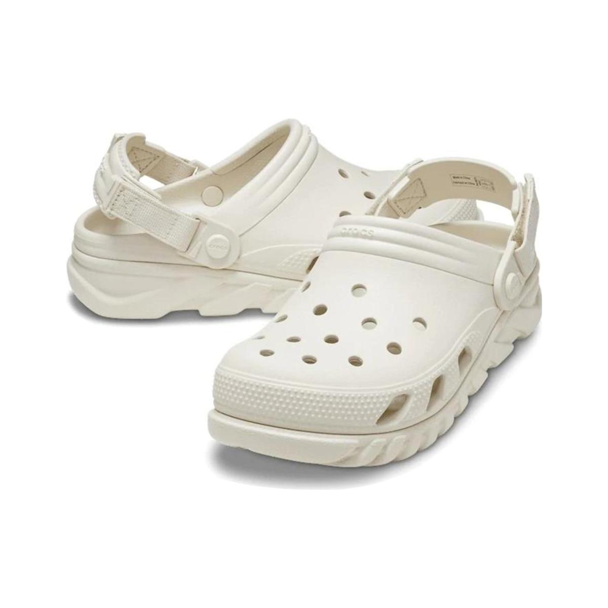 Сабо Crocs Duet Max Clog 3 cm "Concrete Gray" Biege