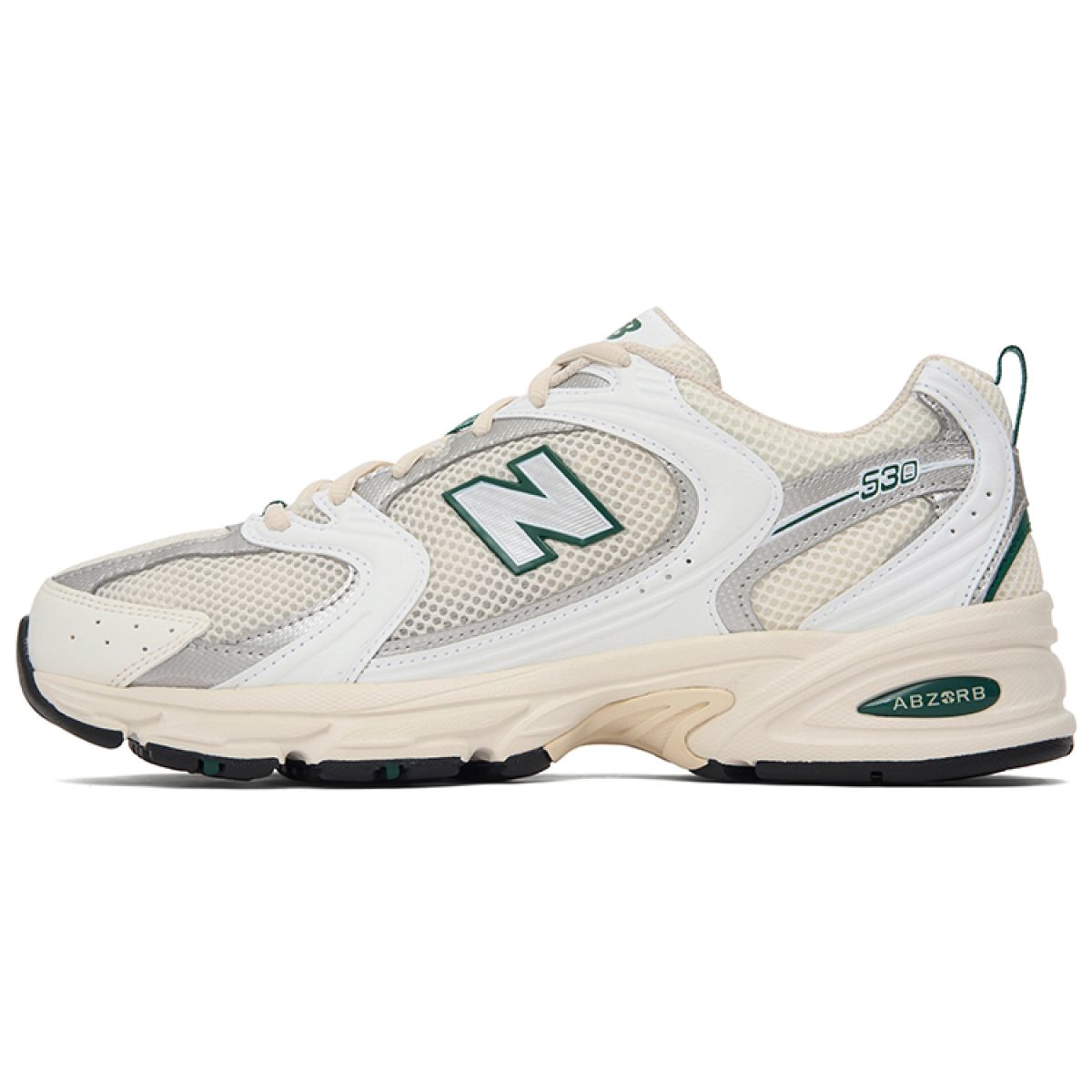 Кроссовки New Balance 530 White/Green/Cream