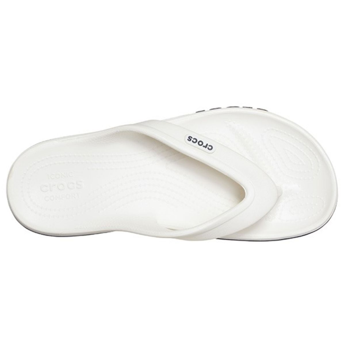 Шлепанцы Crocs Bayaband Clog 3 cm White/Blue