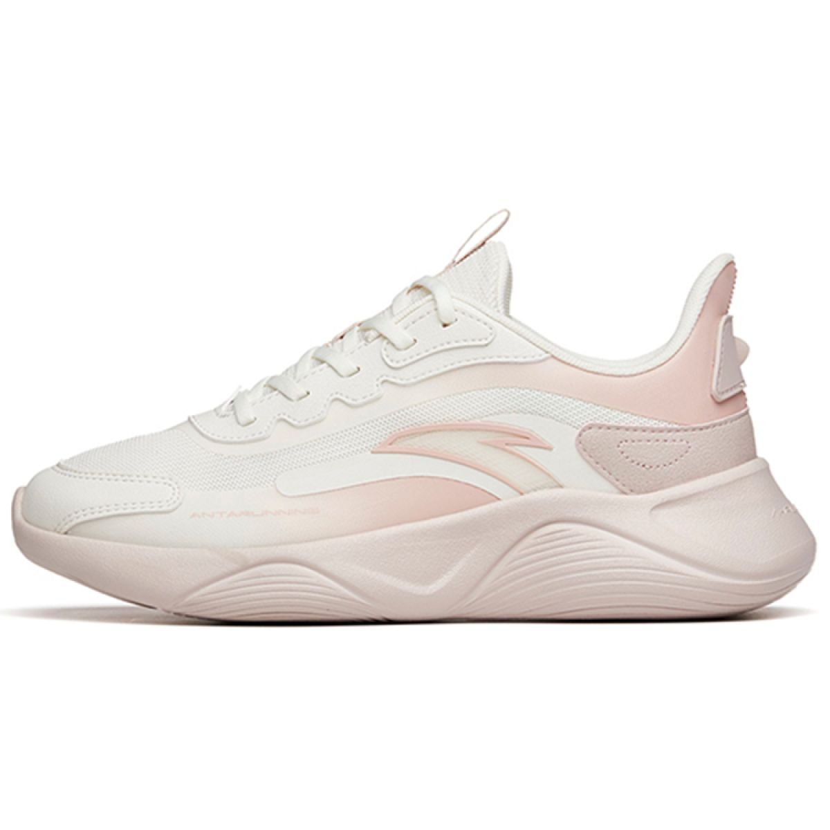 Женские кроссовки Anta Lingyun Ivory White/Lotus Grey