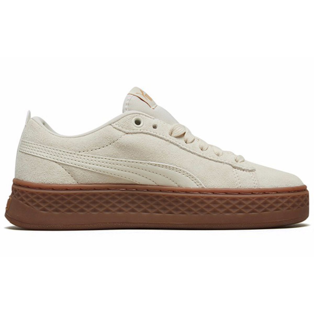Женские кеды Puma Smash Platform SD Beige
