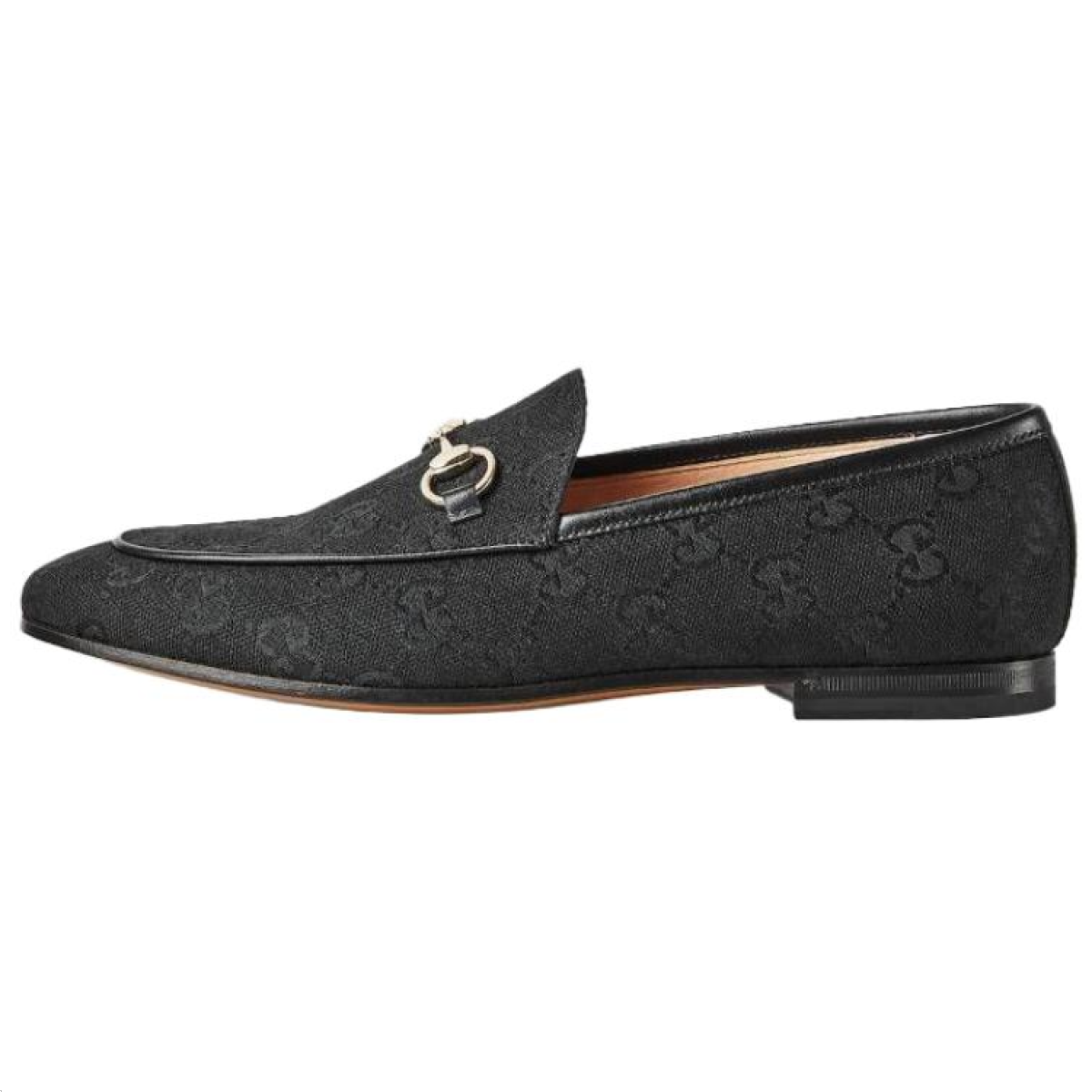 Женские лоферы Gucci Jordaan GG Black