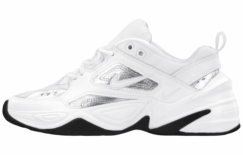 Женские кроссовки Nike M2K Tekno White/Metallic/Silver/Black