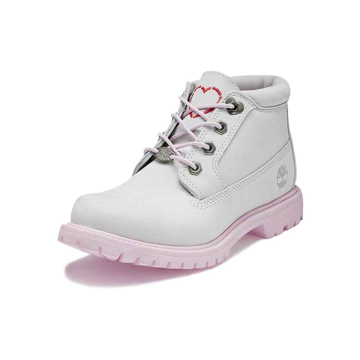 Женские ботинки Timberland Chukka Grey/Pink