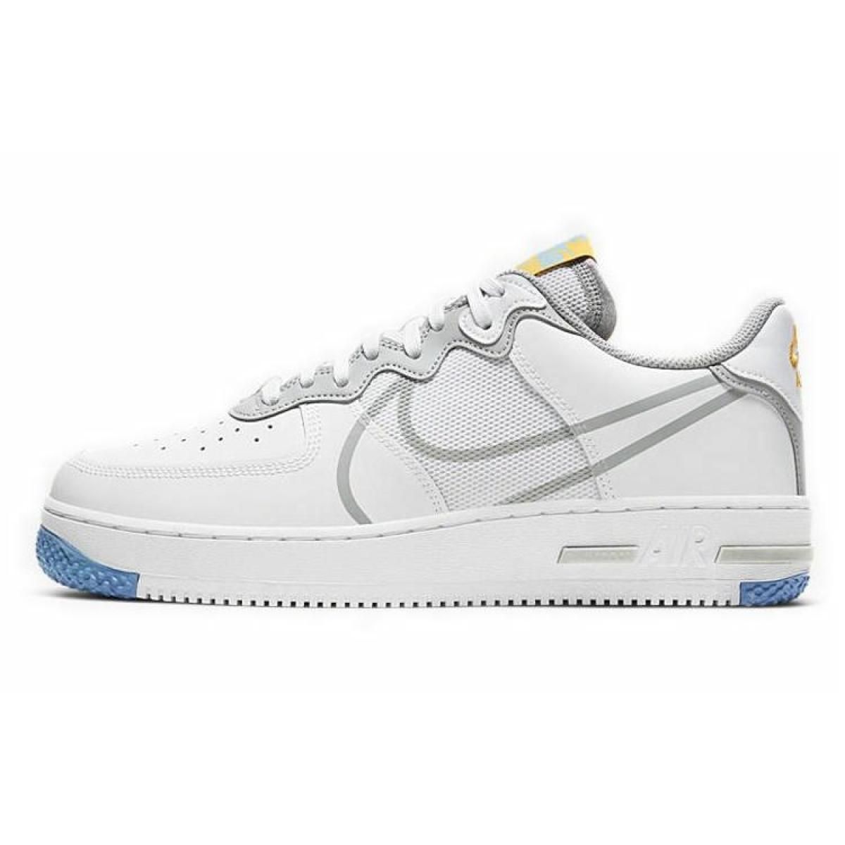 Кроссовки Nike Air Force 1 Low React Light Smoke Grey
