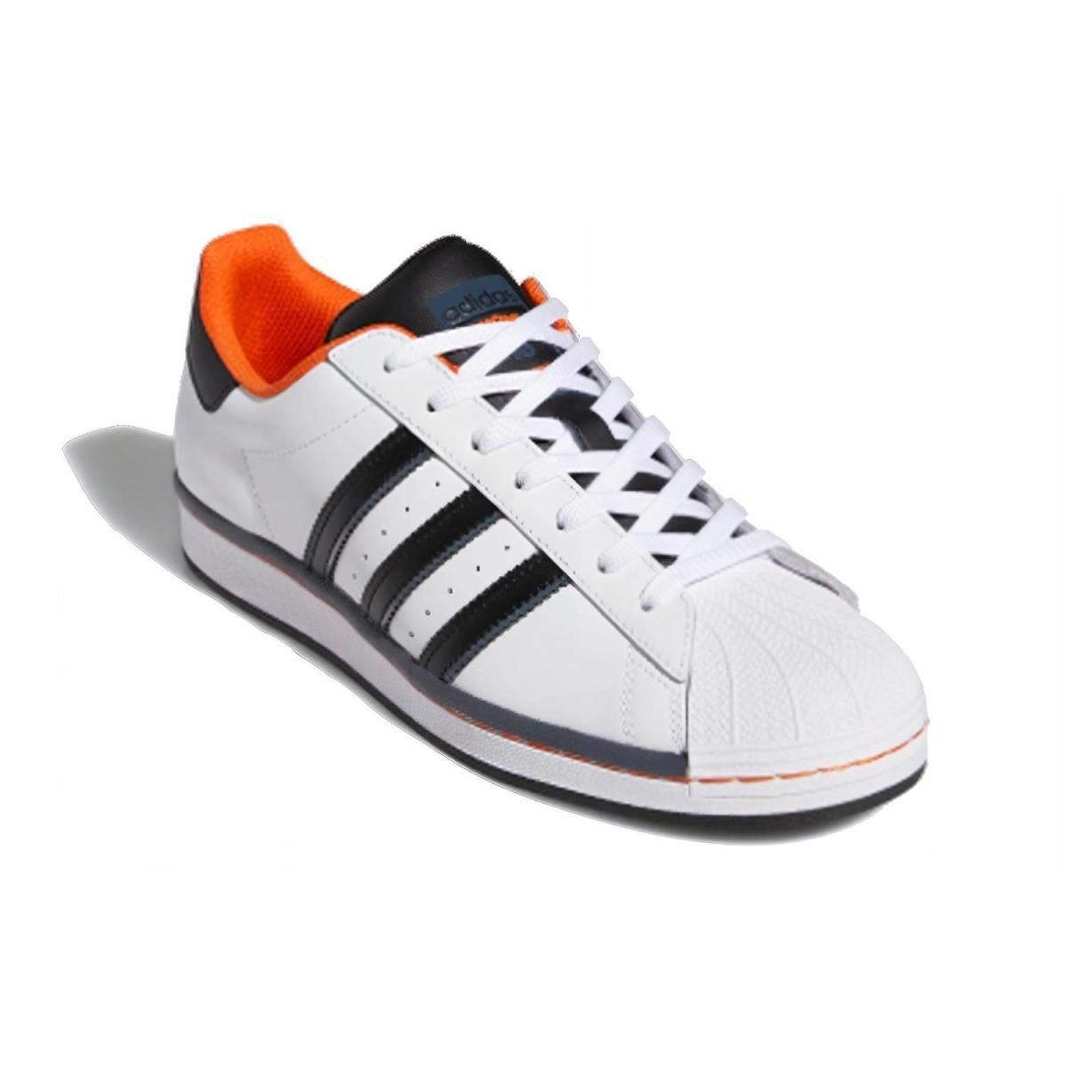Кеды Adidas Originals Superstar White/Black/Orange