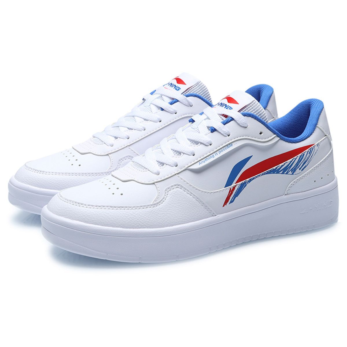 Кеды LiNing White/Blue/Red