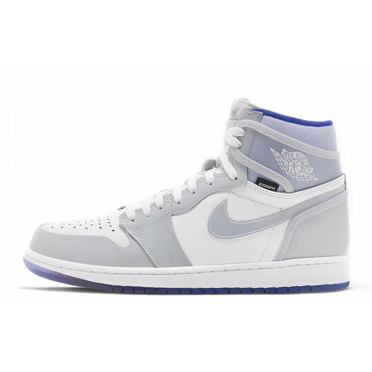 Кроссовки Air Jordan 1 Retro High White/Racer Blue