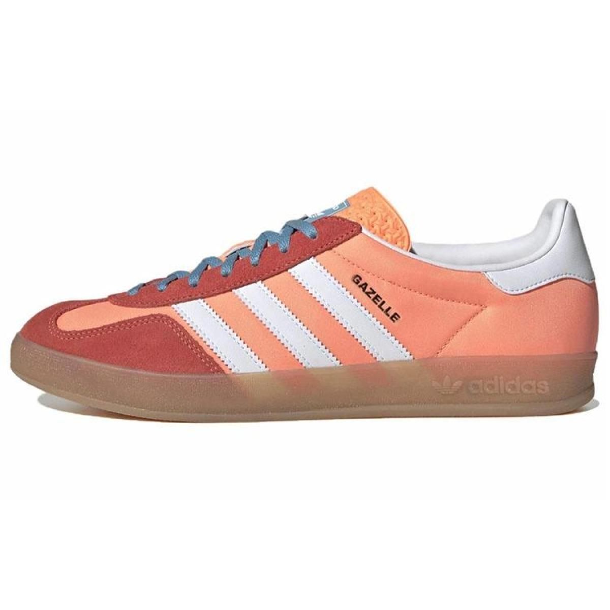 Кроссовки Adidas Originals Gazelle Indoor White/Orange