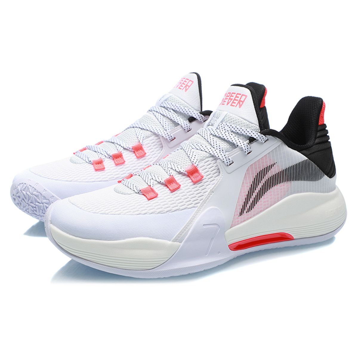 Кроссовки LiNing Speed 7 White/Black/Red
