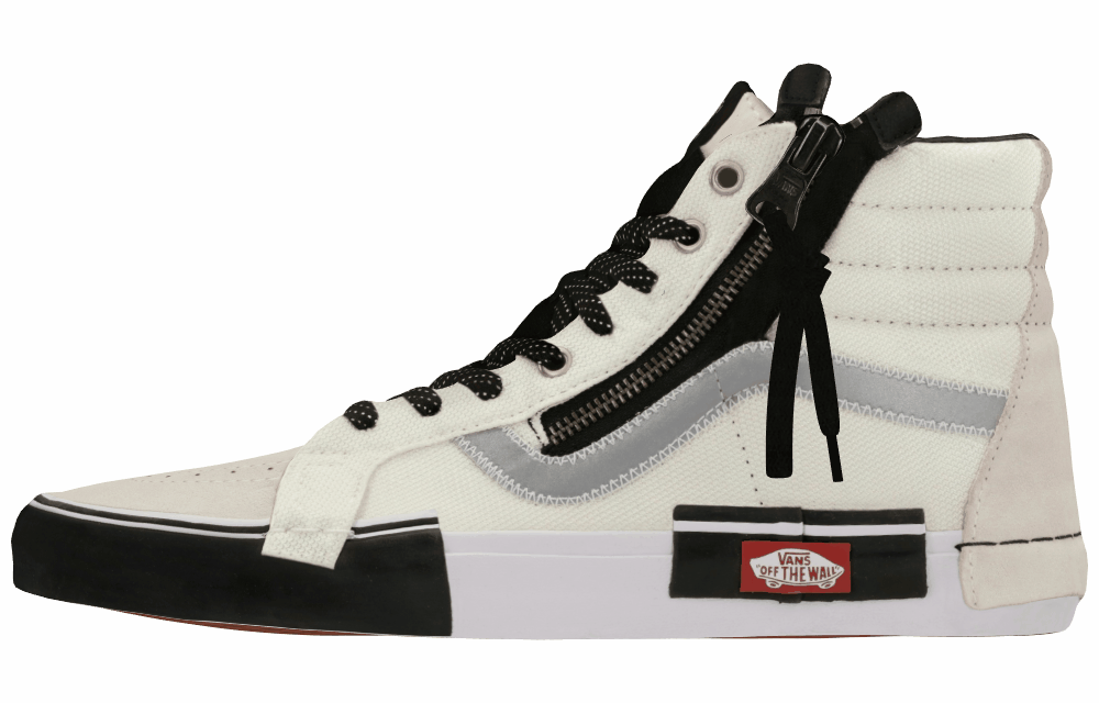 Кеды Vans SK8 HI Reissue CAP Reflective White