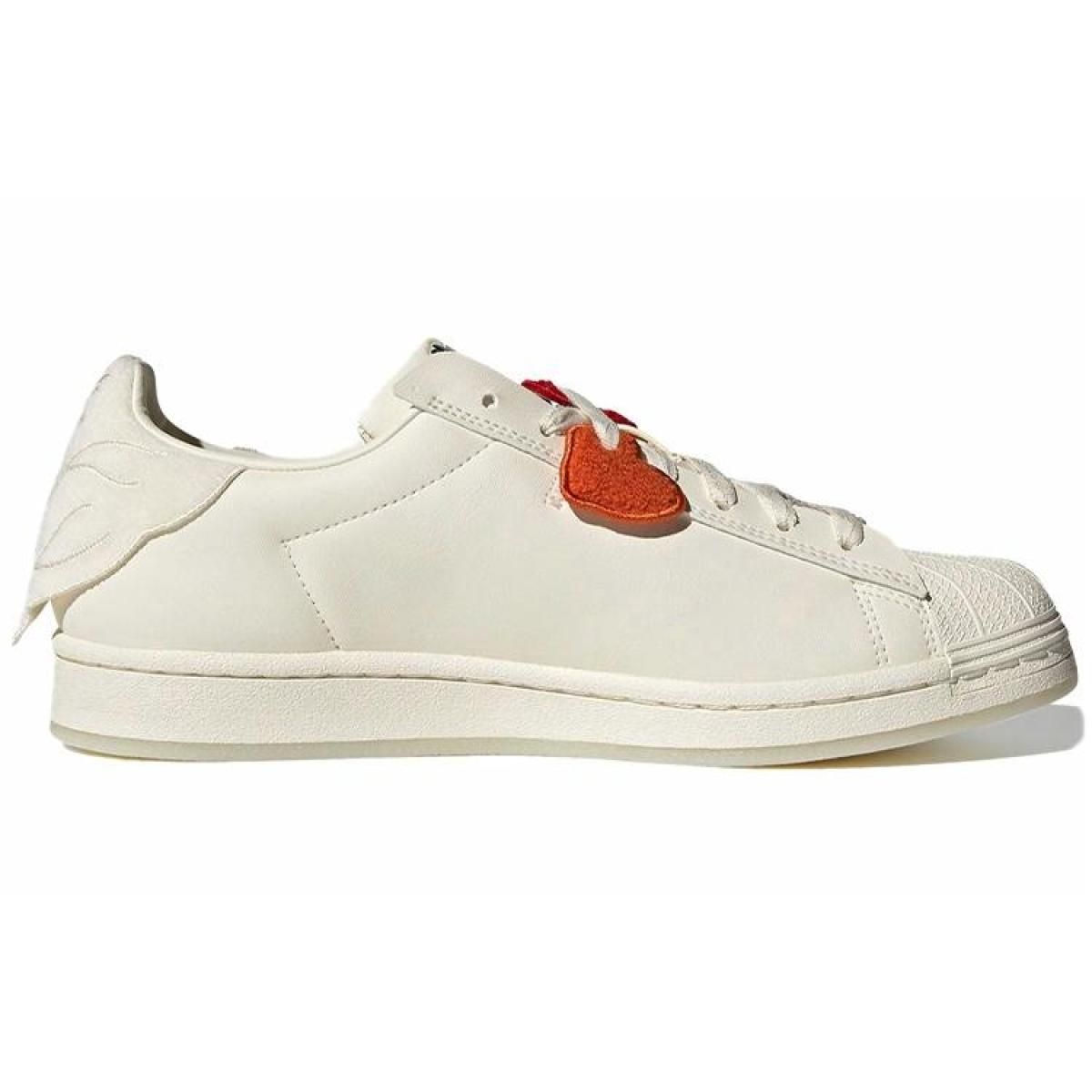 Кроссовки Adidas Originals Superstar Bee With You Off-White/Red