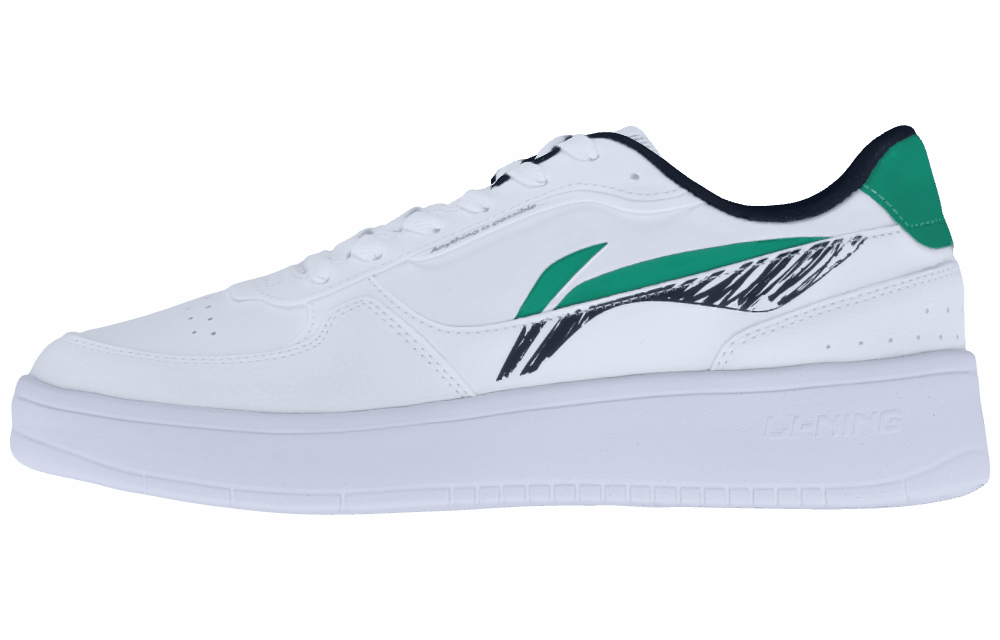 Мужские кроссовки LiNing Casual And Breathable White/Green