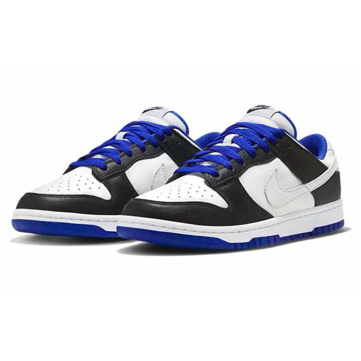 Кроссовки Nike Dunk Low White/Black/Royal
