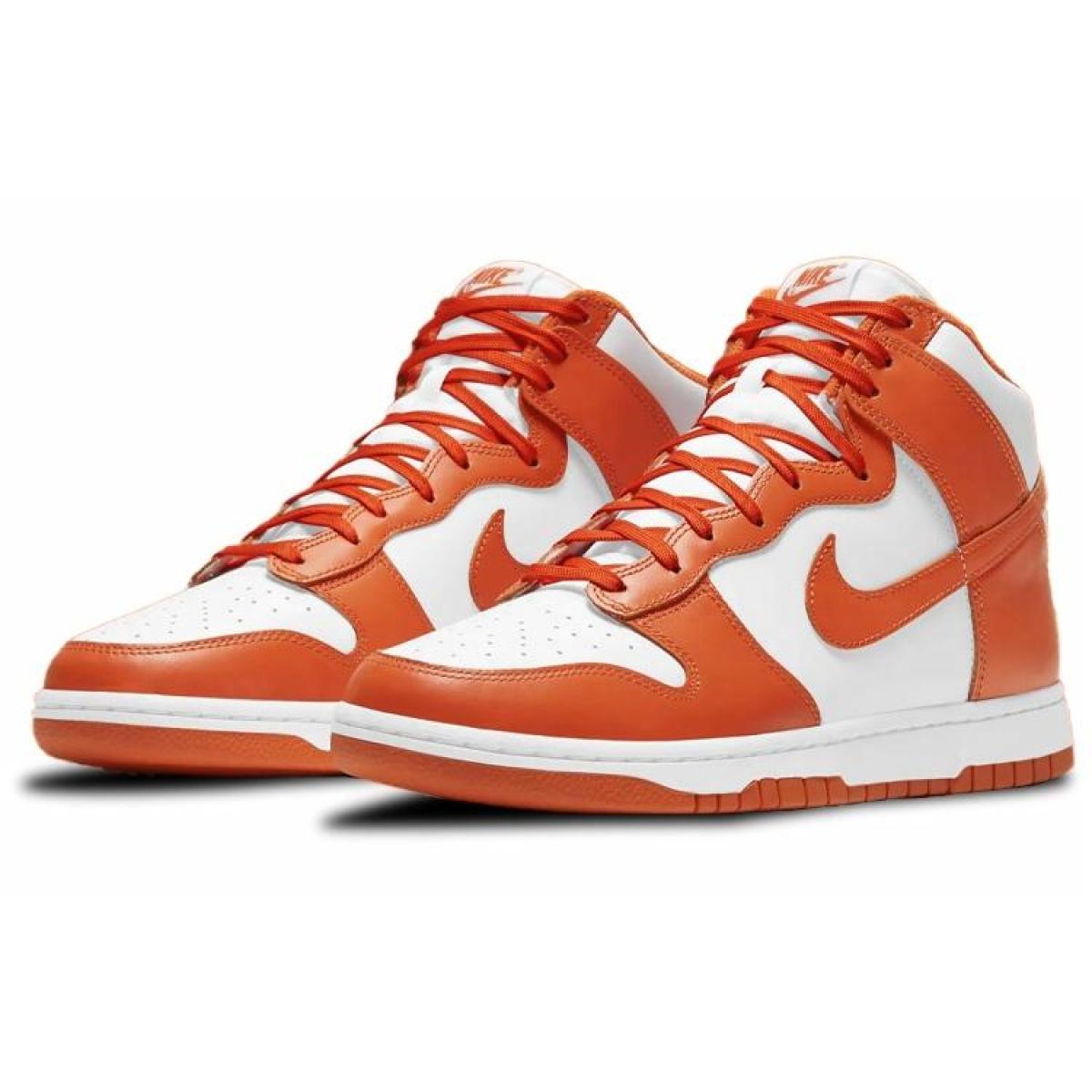 Мужские кроссовки Nike Dunk High "Orange Blaze"
