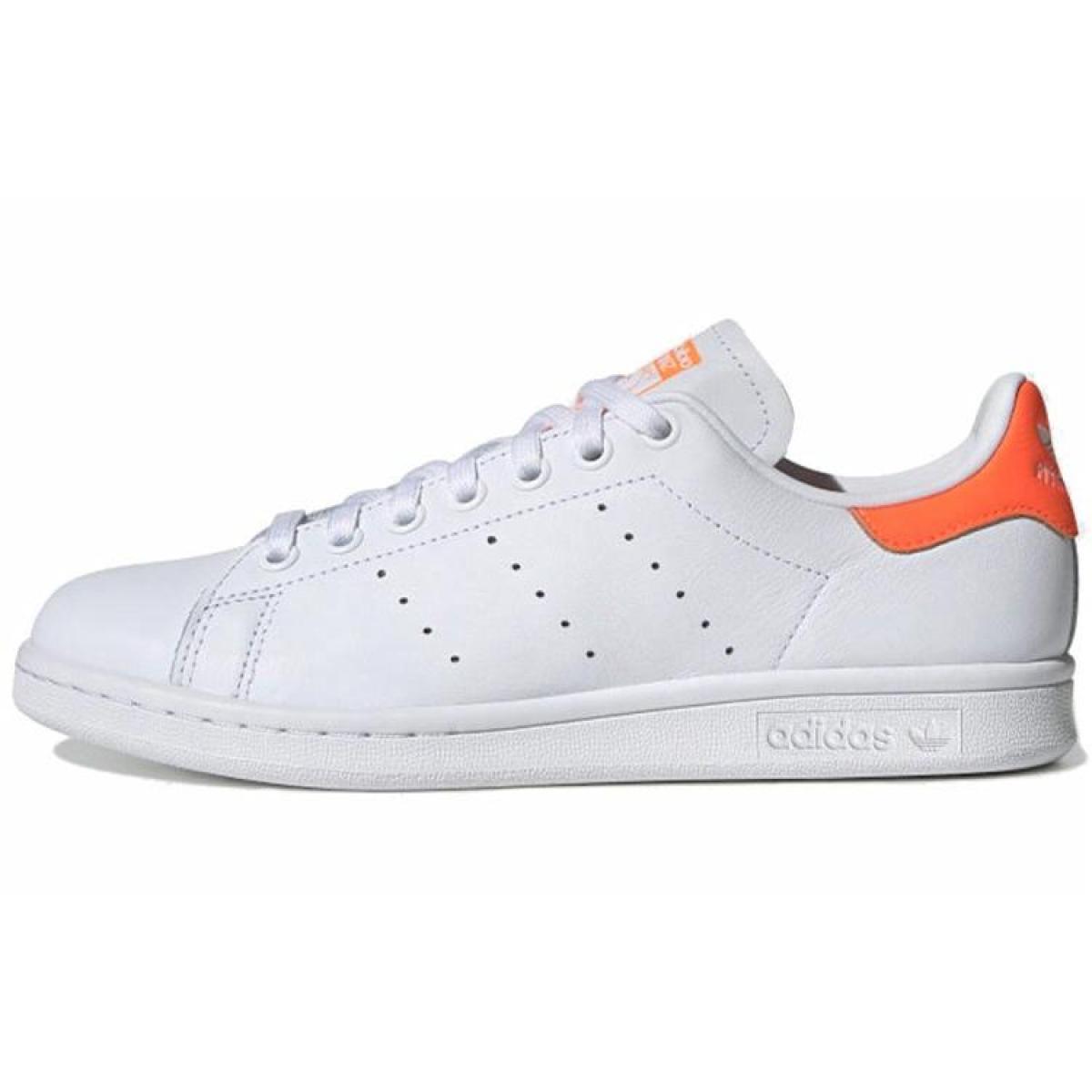 Кроссовки Adidas Originals Stan Smith White/Orange