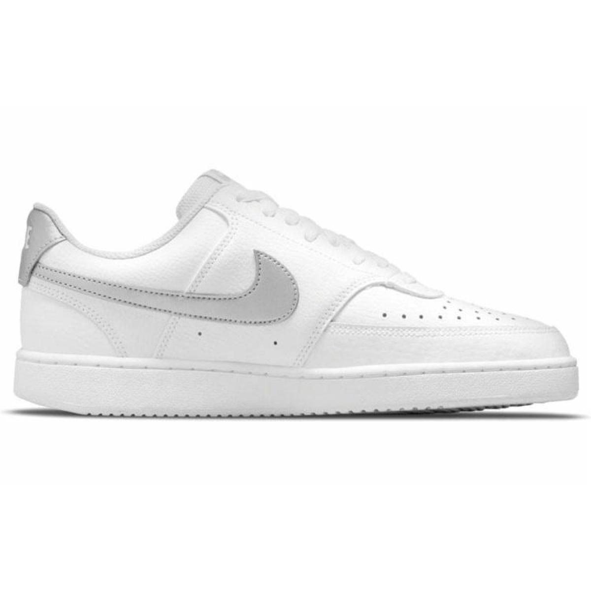 Женские кроссовки Nike Court Vision Low White/Silver