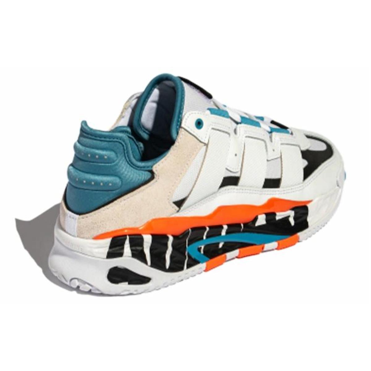 Кроссовки Adidas Originals Niteball Big Logo White/Blue