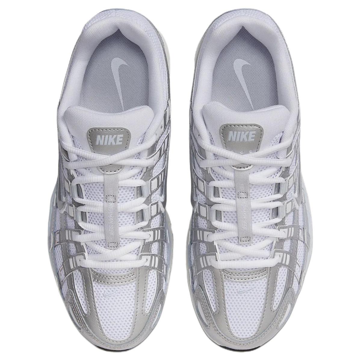 Женские кроссовки Nike P-6000 White/Black/Blue
