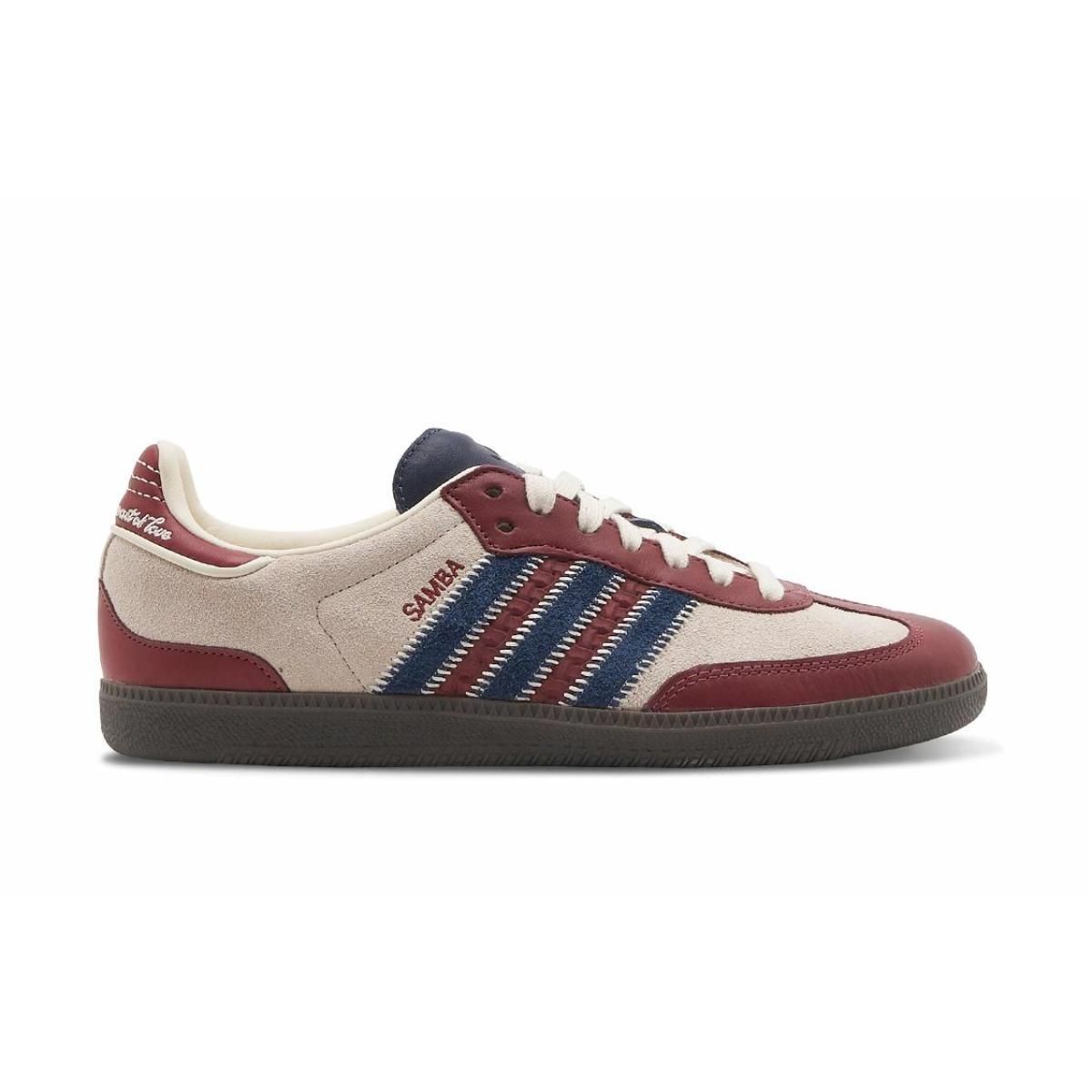Кроссовки Adidas Originals Samba OG Beige/Red/Blue