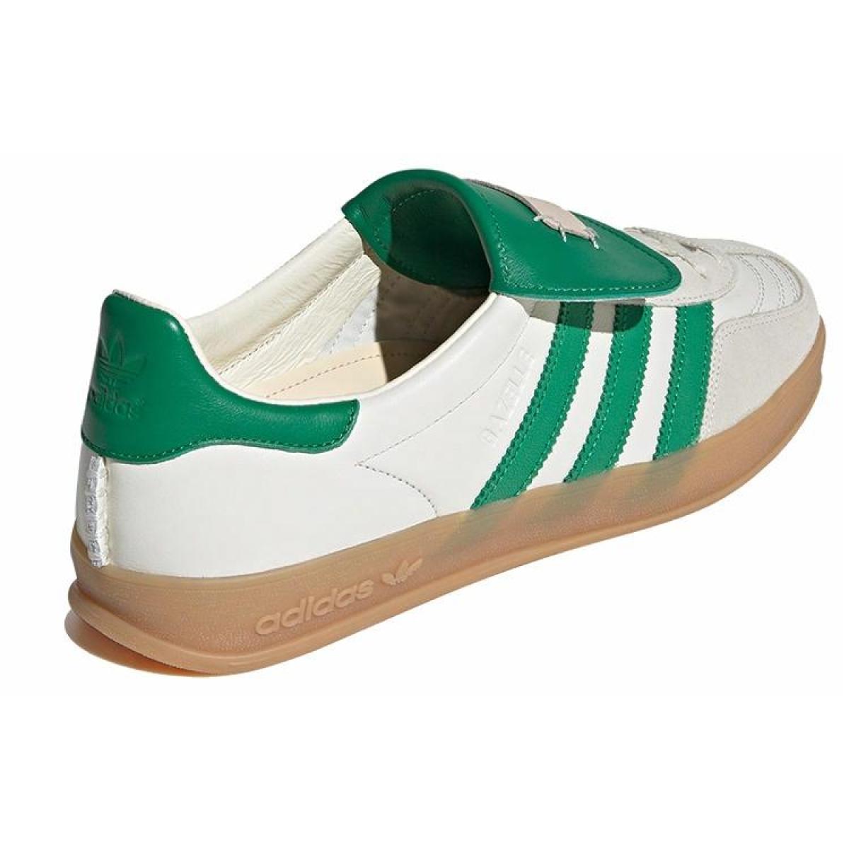Кроссовки Adidas Originals Gazelle White/Green