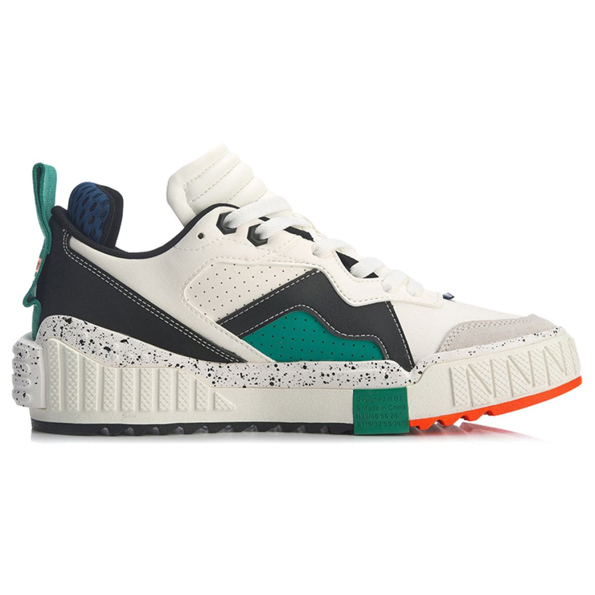 Мужские кроссовки LiNing 001 UNBLOCK Green Bell/Pepper Green