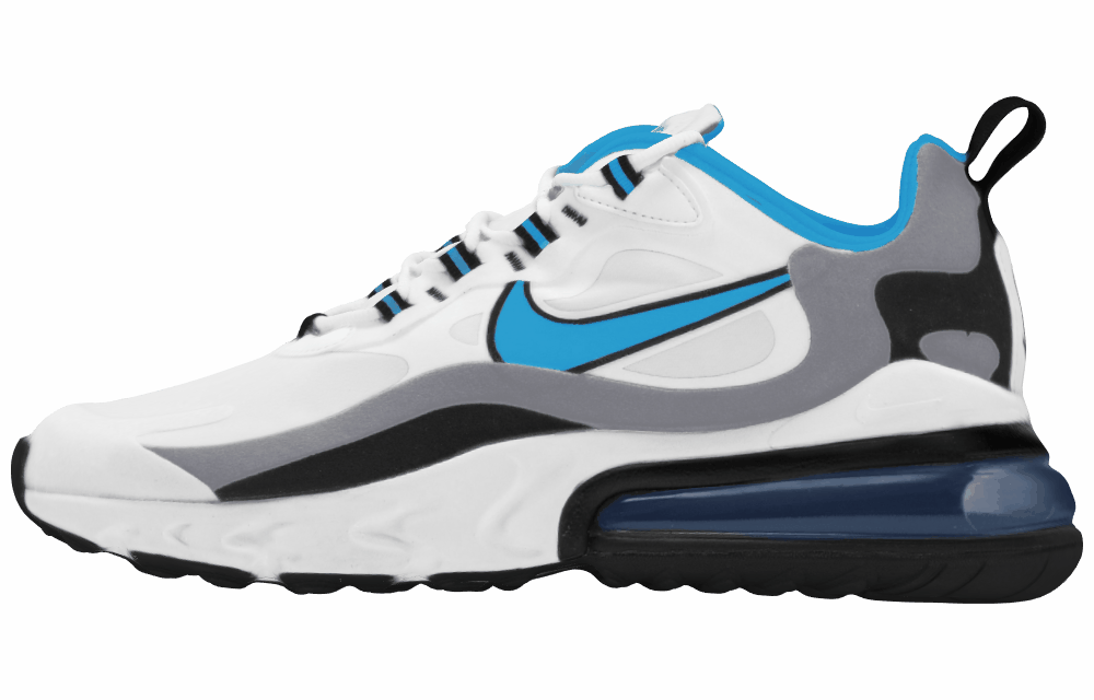 Мужские кроссовки Nike Air Max 270 REACT Blue/White/Black