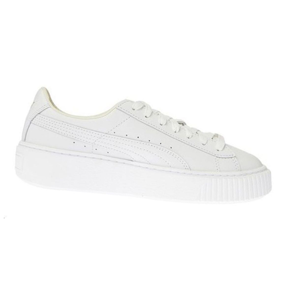 Женские кроссовки Fenty Beauty х Puma Basket Platform Core White