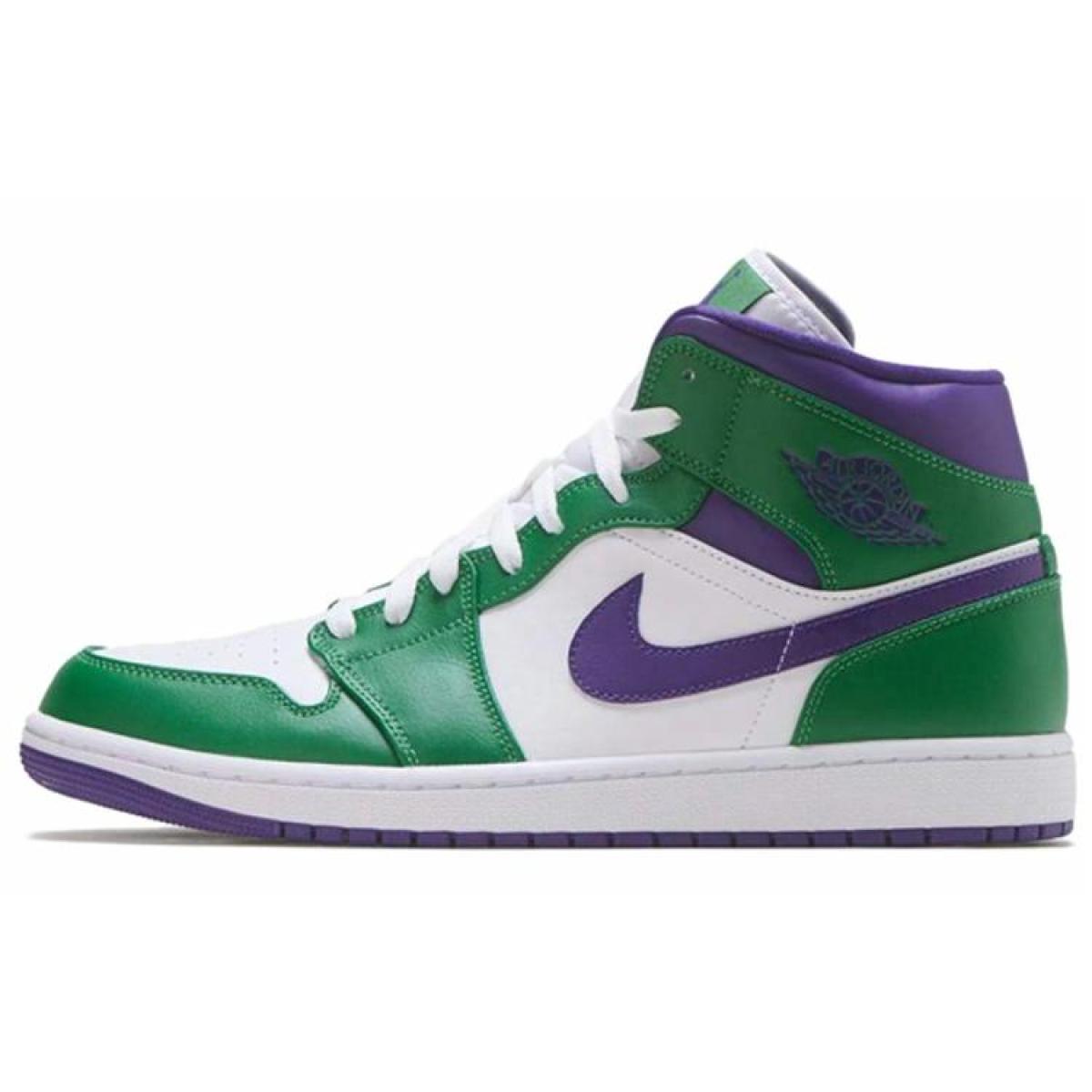Кроссовки Air Jordan 1 Mid "Incredible Hulk"