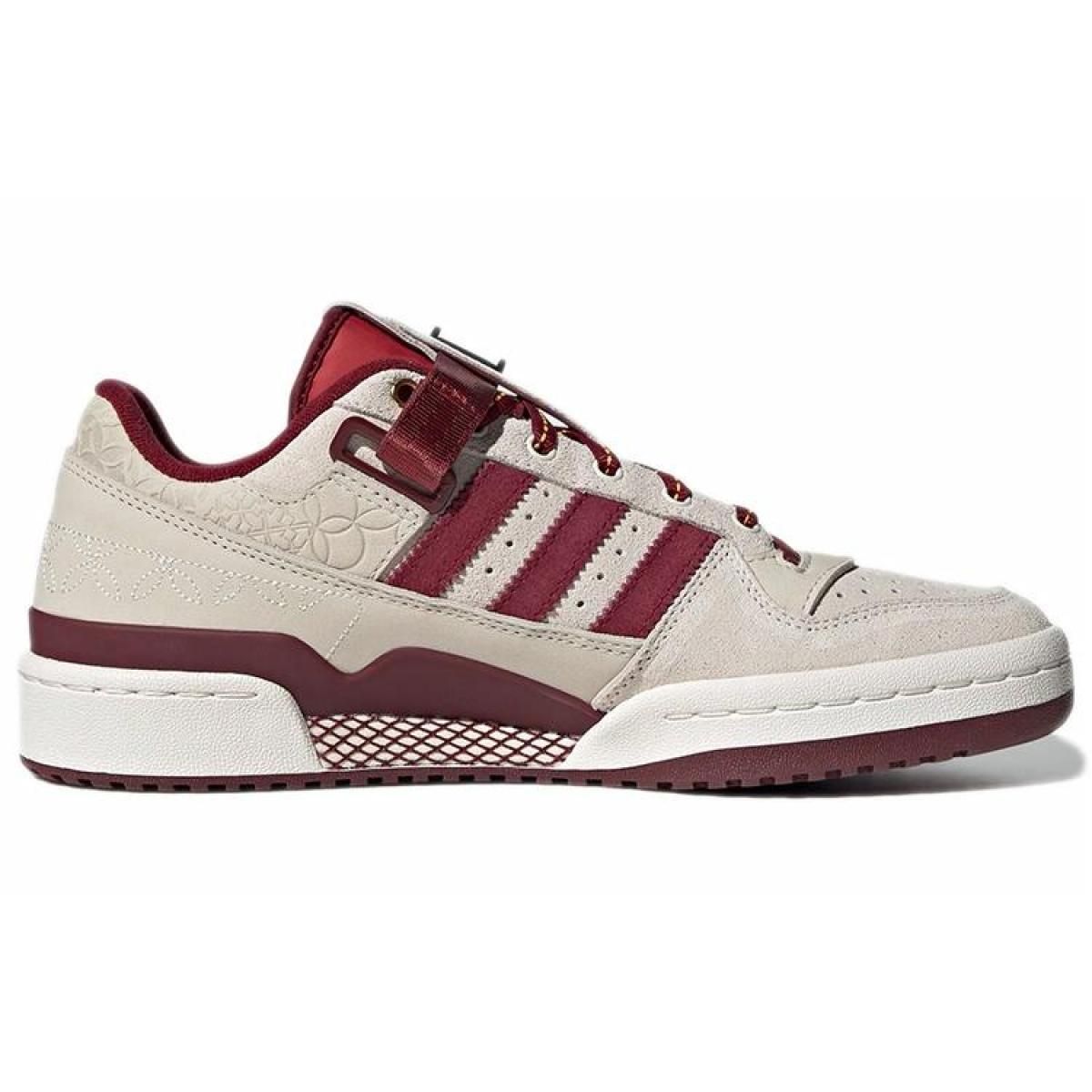 Кроссовки Adidas Originals Forum Low Cream/Red