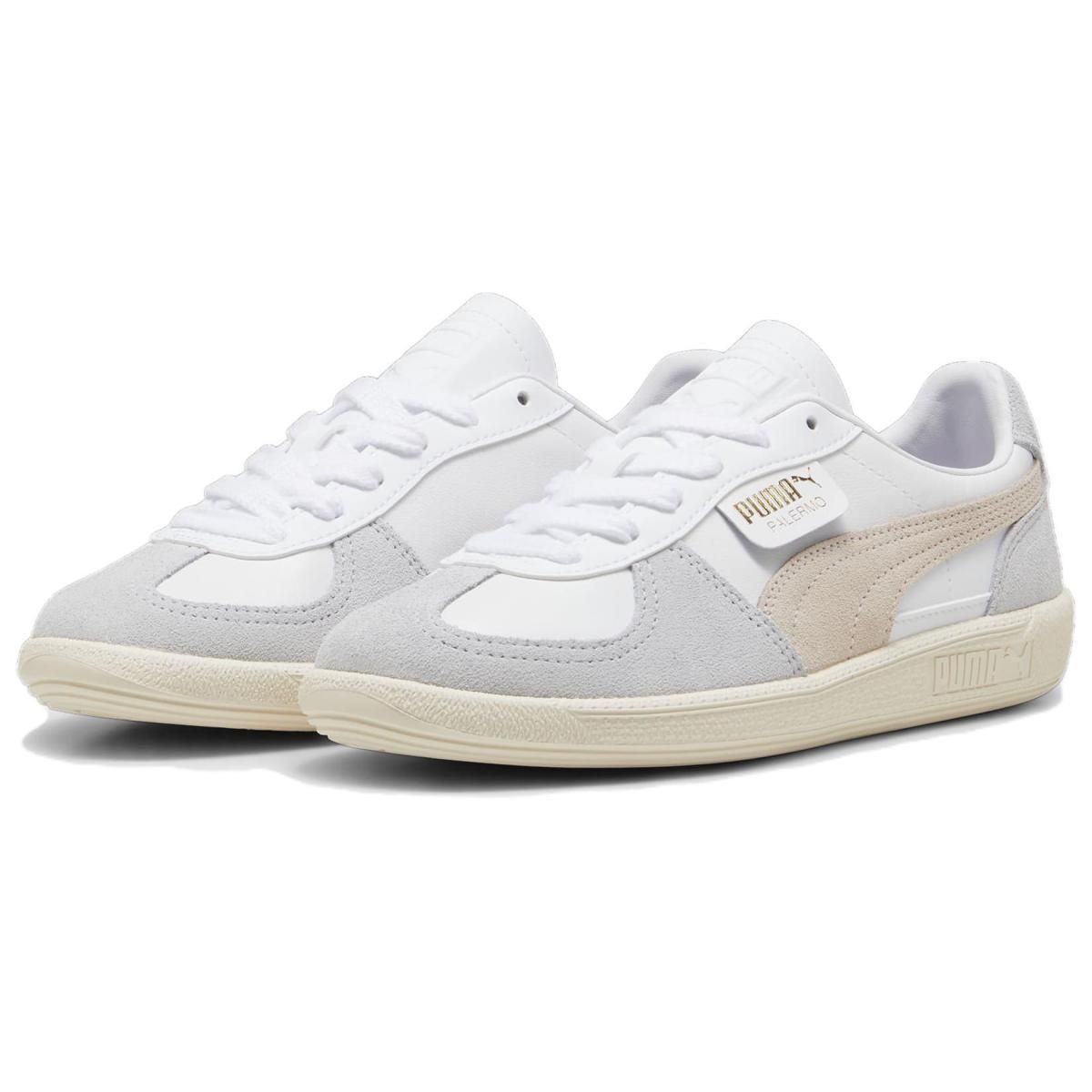 Женские кеды Puma Palermo White/Beige