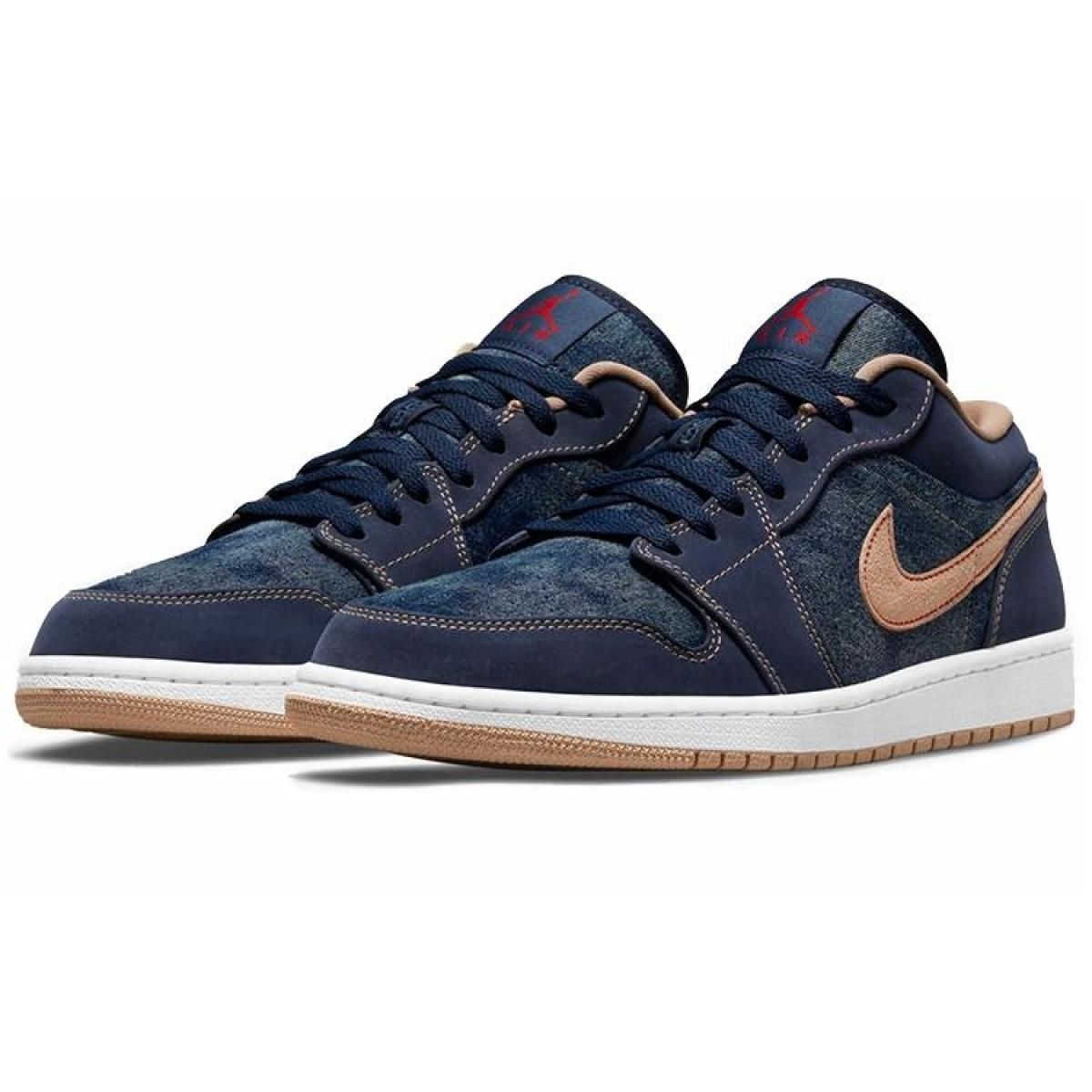 Мужские кроссовки Air Jordan 1 Low SE Denim