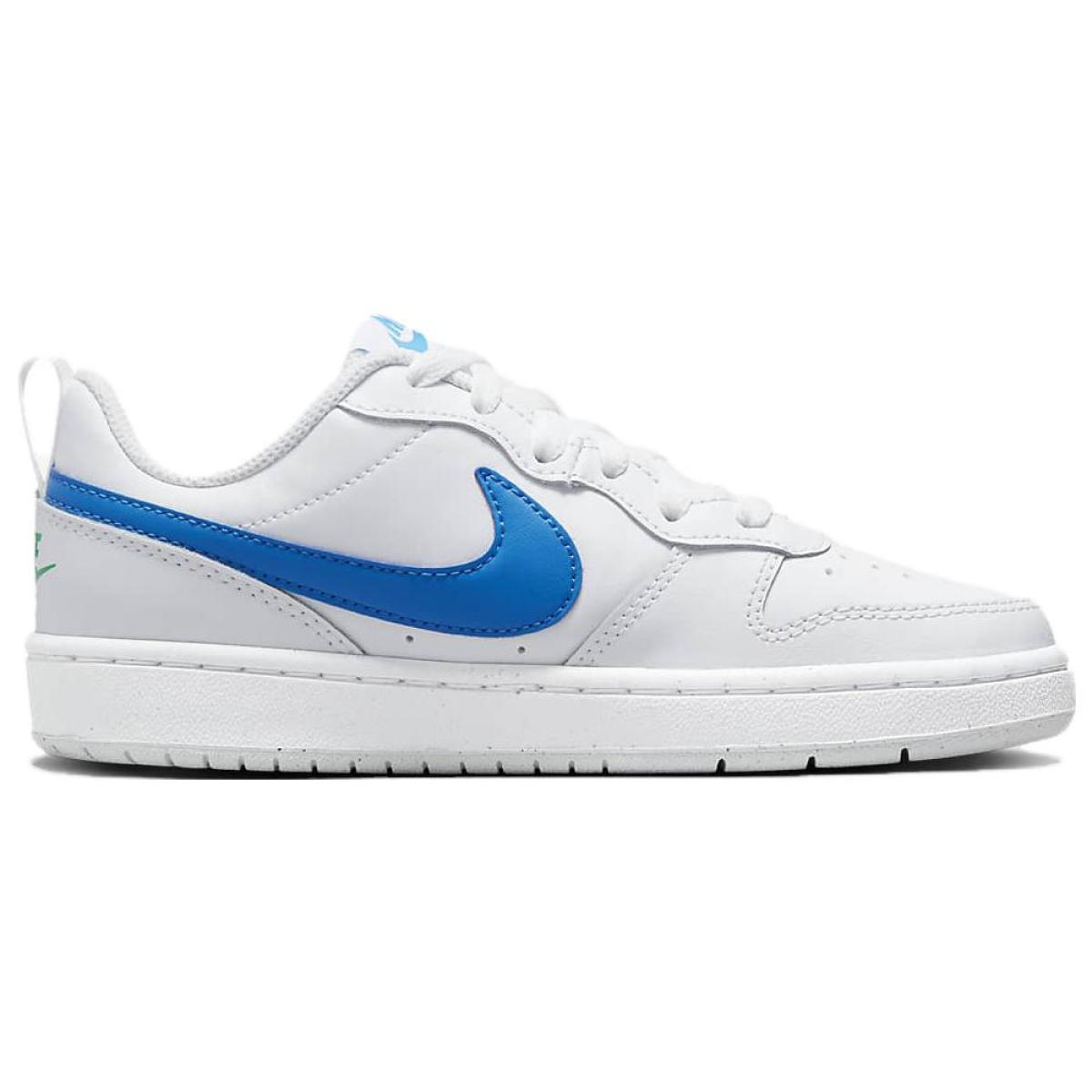 Подростковые Nike Borough Low 2 White/Blue/Green GS
