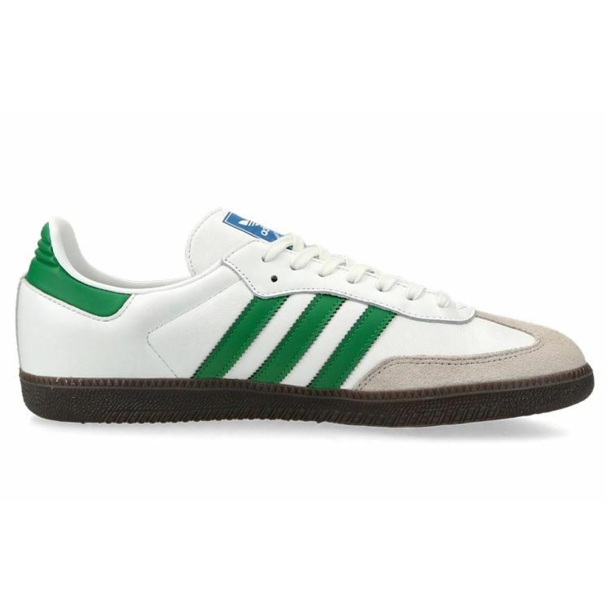 Кроссовки Adidas Originals Samba OG White/Green