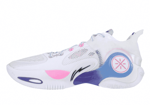 Мужские кроссовки LiNing Wade Fission 8 White/Blue/Purple/Pink
