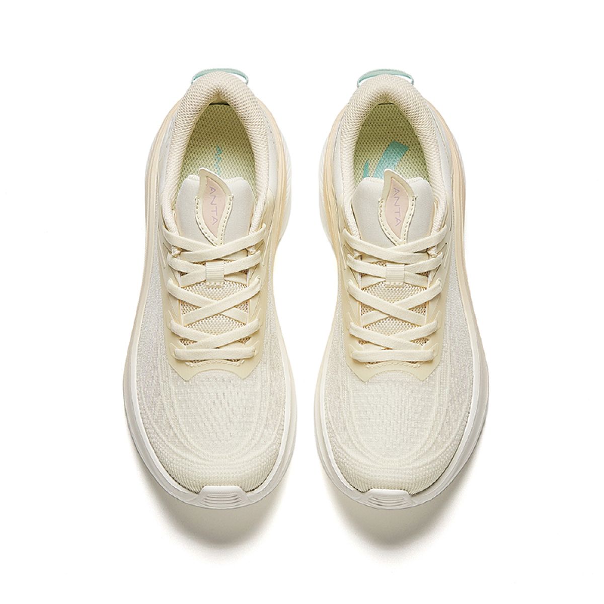 Женские кроссовки Anta Yezi 5.0 Light Beige/Blue