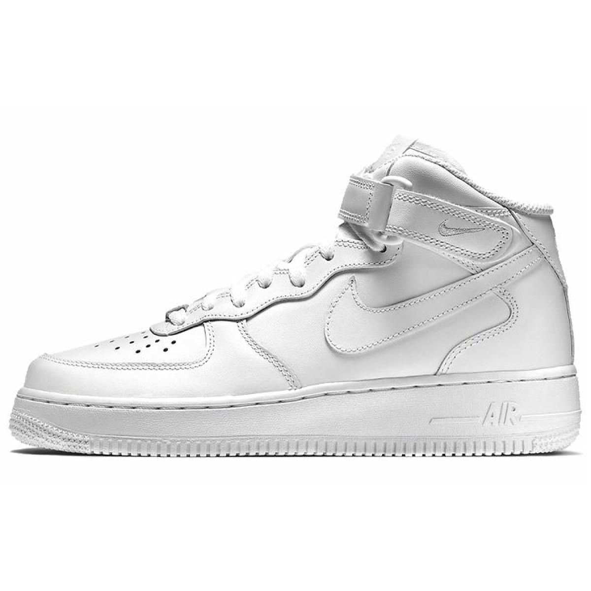 Кроссовки Nike Air Force 1 '07 Mid ''Triple White''