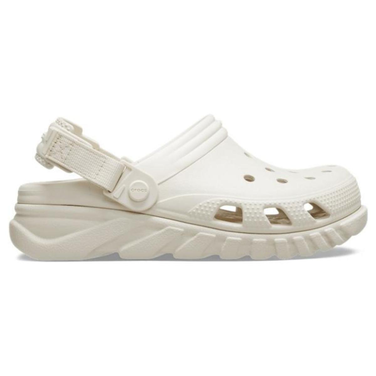 Сабо Crocs Duet Max Clog 3 cm "Concrete Gray" Biege