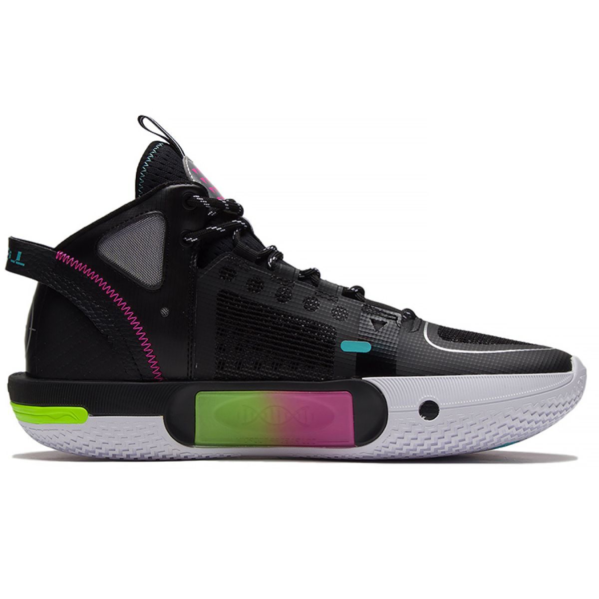 Мужские кроссовки LiNing Shadow 4 Black/Cyan/Purple