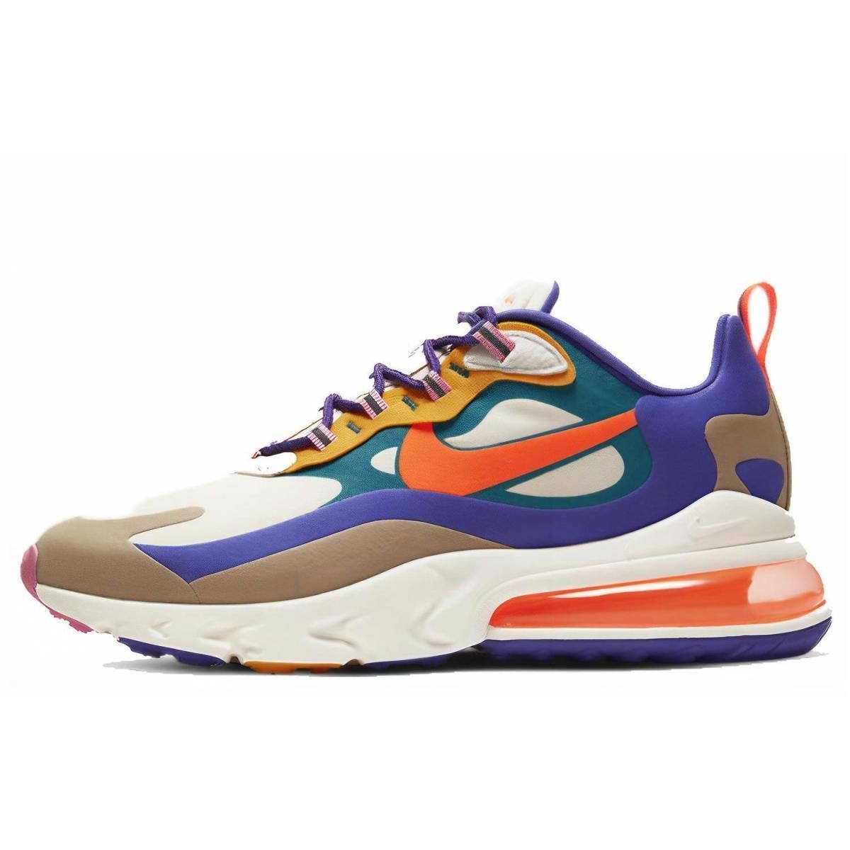 Мужские кроссовки Nike Air Max 270 React Blue/Orange